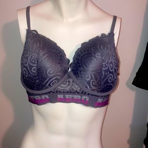 Aeropostale gray Push-up bra 38C